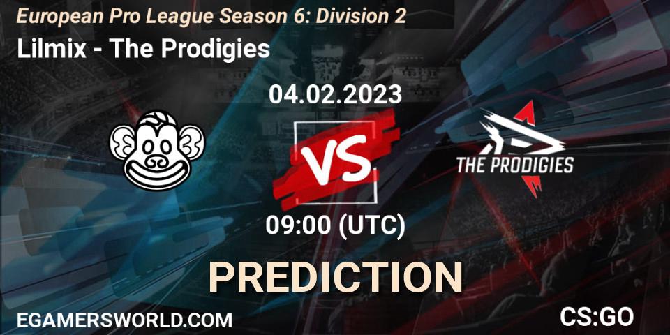 Lilmix - The Prodigies: Maç tahminleri. 04.02.23, CS2 (CS:GO), European Pro League Season 6: Division 2