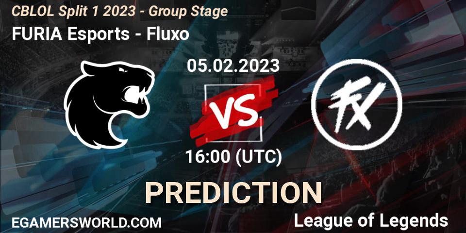 FURIA Esports - Fluxo: Maç tahminleri. 05.02.23, LoL, CBLOL Split 1 2023 - Group Stage