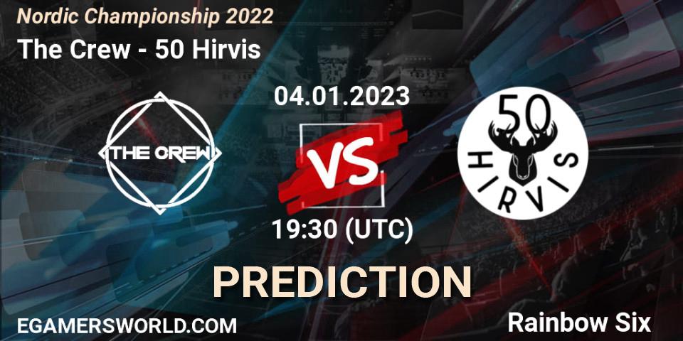 The Crew - 50 Hirvis: Maç tahminleri. 04.01.2023 at 19:30, Rainbow Six, Nordic Championship 2022