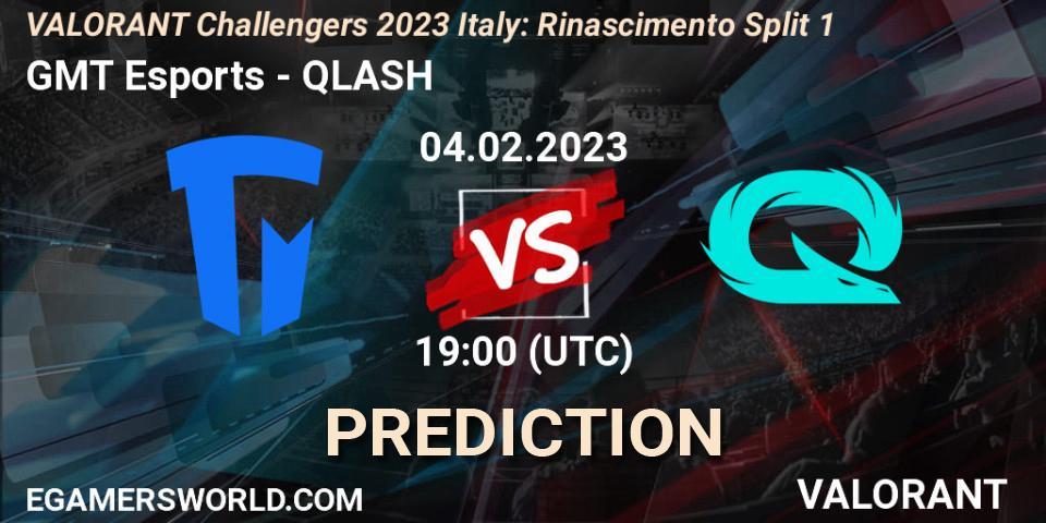 GMT Esports - QLASH: Maç tahminleri. 04.02.23, VALORANT, VALORANT Challengers 2023 Italy: Rinascimento Split 1