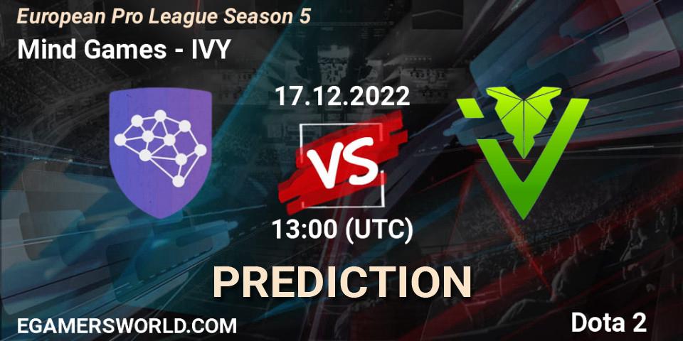 YNT - IVY: Maç tahminleri. 17.12.2022 at 13:06, Dota 2, European Pro League Season 5