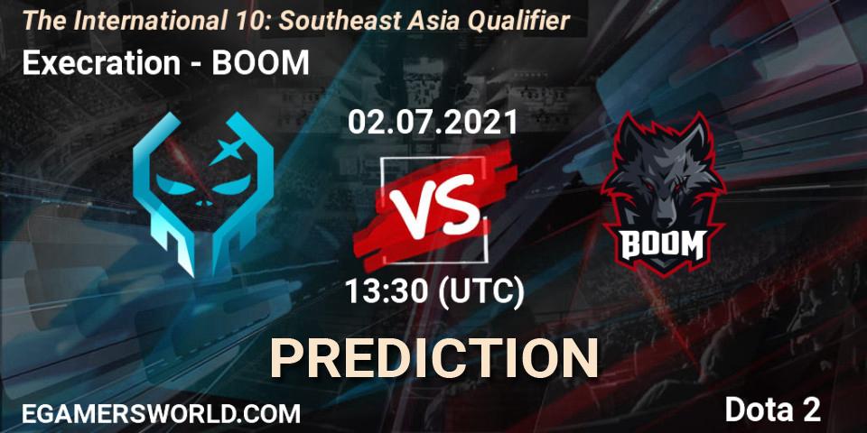 Execration - BOOM: Maç tahminleri. 02.07.2021 at 14:49, Dota 2, The International 10: Southeast Asia Qualifier