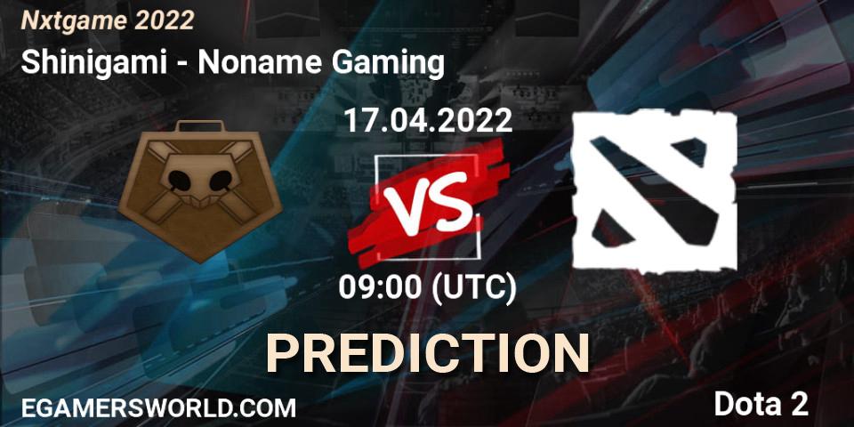 Shinigami - Noname Gaming: Maç tahminleri. 23.04.2022 at 09:01, Dota 2, Nxtgame 2022