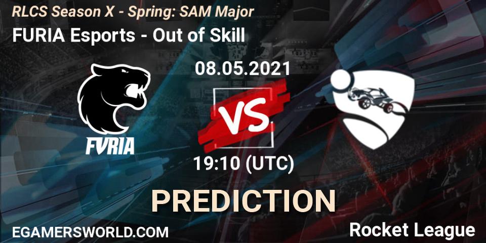 FURIA Esports - Out of Skill: Maç tahminleri. 08.05.2021 at 19:10, Rocket League, RLCS Season X - Spring: SAM Major