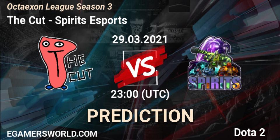 The Cut - Spirits Esports: Maç tahminleri. 29.03.2021 at 23:11, Dota 2, Octaexon League Season 3