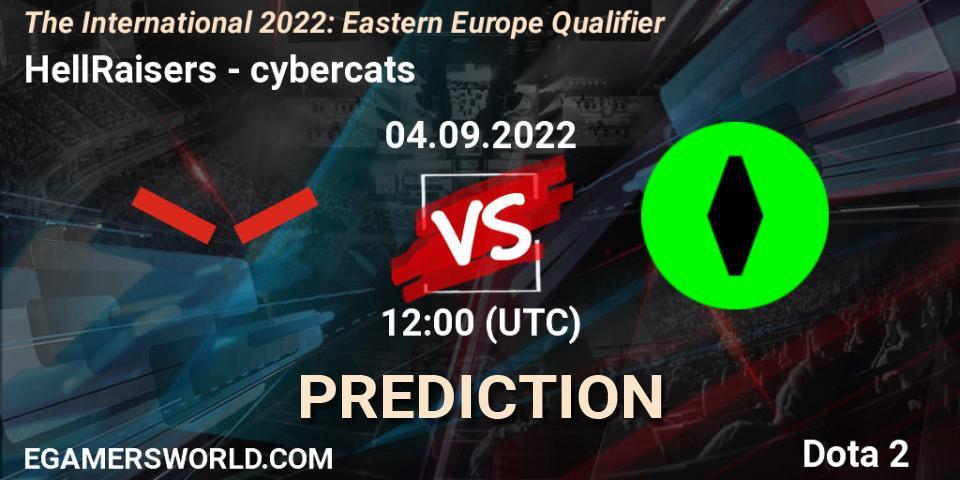 HellRaisers - cybercats: Maç tahminleri. 04.09.22, Dota 2, The International 2022: Eastern Europe Qualifier