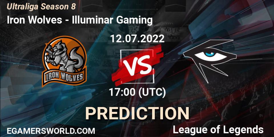 Iron Wolves - Illuminar Gaming: Maç tahminleri. 12.07.2022 at 17:00, LoL, Ultraliga Season 8