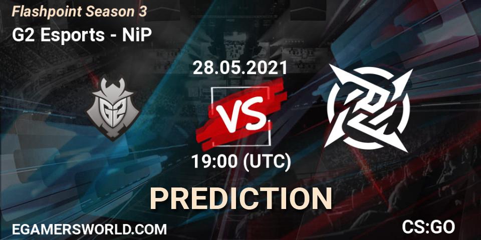 G2 Esports - NiP: Maç tahminleri. 28.05.2021 at 19:00, Counter-Strike (CS2), Flashpoint Season 3