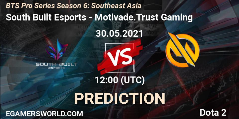 South Built Esports - Motivade.Trust Gaming: Maç tahminleri. 30.05.2021 at 12:44, Dota 2, BTS Pro Series Season 6: Southeast Asia