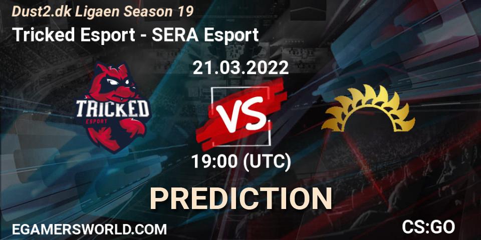 Tricked Esport - SERA Esport: Maç tahminleri. 21.03.2022 at 19:00, Counter-Strike (CS2), Dust2.dk Ligaen Season 19