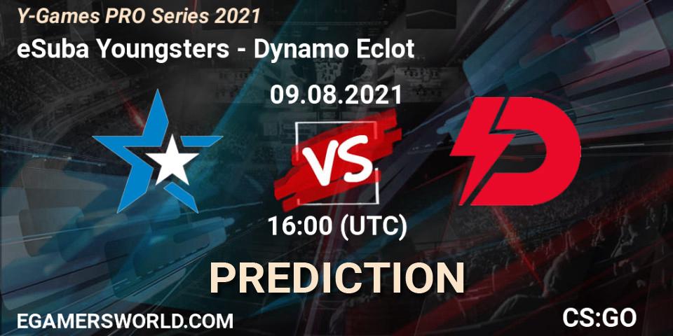 eSuba Youngsters - Dynamo Eclot: Maç tahminleri. 09.08.2021 at 16:00, Counter-Strike (CS2), Y-Games PRO Series 2021
