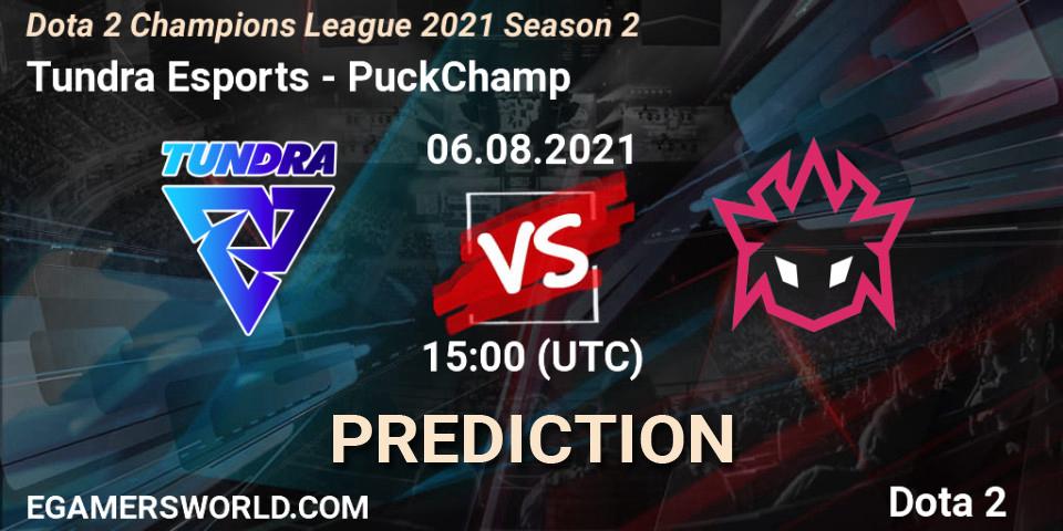 Tundra Esports - PuckChamp: Maç tahminleri. 06.08.2021 at 15:00, Dota 2, Dota 2 Champions League 2021 Season 2
