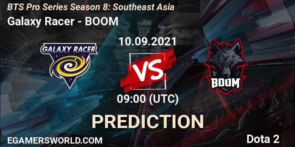 Galaxy Racer - BOOM: Maç tahminleri. 10.09.2021 at 09:09, Dota 2, BTS Pro Series Season 8: Southeast Asia