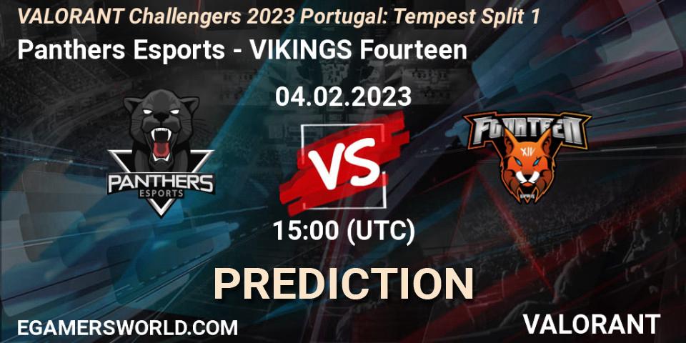 Panthers Esports - VIKINGS Fourteen: Maç tahminleri. 04.02.23, VALORANT, VALORANT Challengers 2023 Portugal: Tempest Split 1