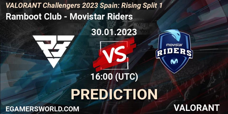 Ramboot Club - Movistar Riders: Maç tahminleri. 30.01.23, VALORANT, VALORANT Challengers 2023 Spain: Rising Split 1