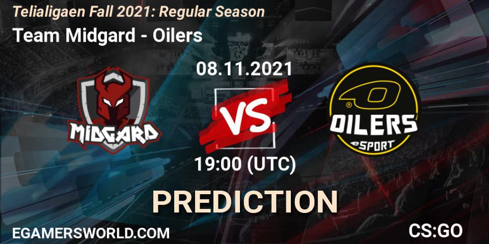 Team Midgard - Oilers: Maç tahminleri. 08.11.2021 at 19:00, Counter-Strike (CS2), Telialigaen Fall 2021: Regular Season