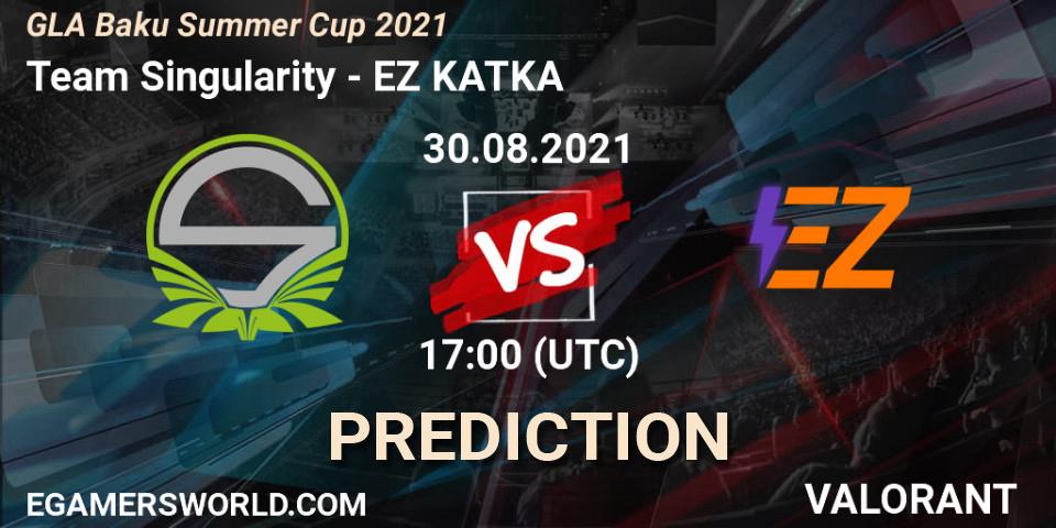 Team Singularity - EZ KATKA: Maç tahminleri. 30.08.2021 at 17:00, VALORANT, GLA Baku Summer Cup 2021