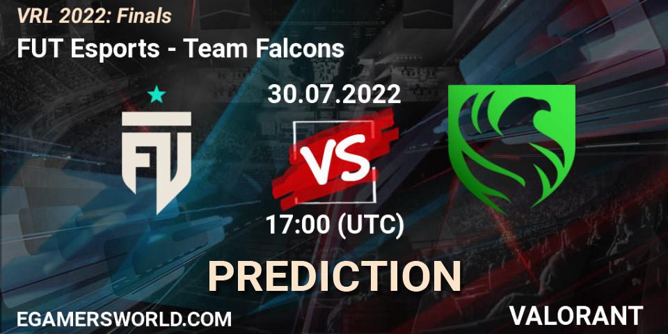 FUT Esports - Team Falcons: Maç tahminleri. 30.07.2022 at 17:00, VALORANT, VRL 2022: Finals