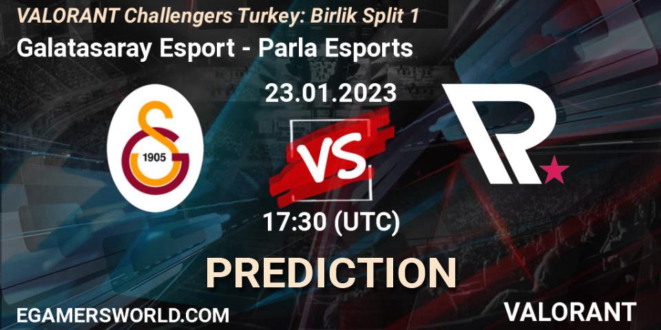 Galatasaray Esport - Parla Esports: Maç tahminleri. 23.01.23, VALORANT, VALORANT Challengers 2023 Turkey: Birlik Split 1
