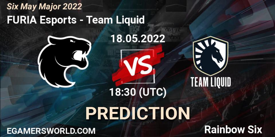 Team Liquid - FURIA Esports: Maç tahminleri. 18.05.2022 at 18:50, Rainbow Six, Six Charlotte Major 2022