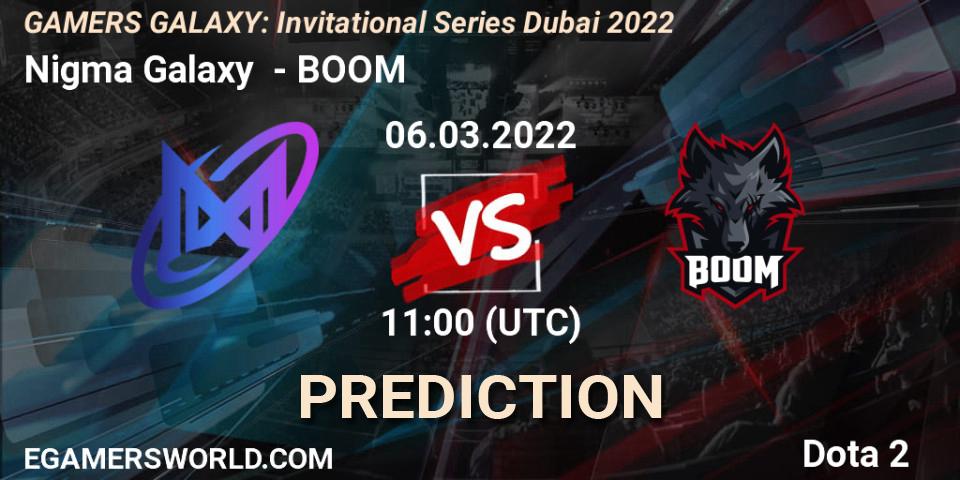 Nigma Galaxy - BOOM: Maç tahminleri. 06.03.2022 at 10:54, Dota 2, GAMERS GALAXY: Invitational Series Dubai 2022