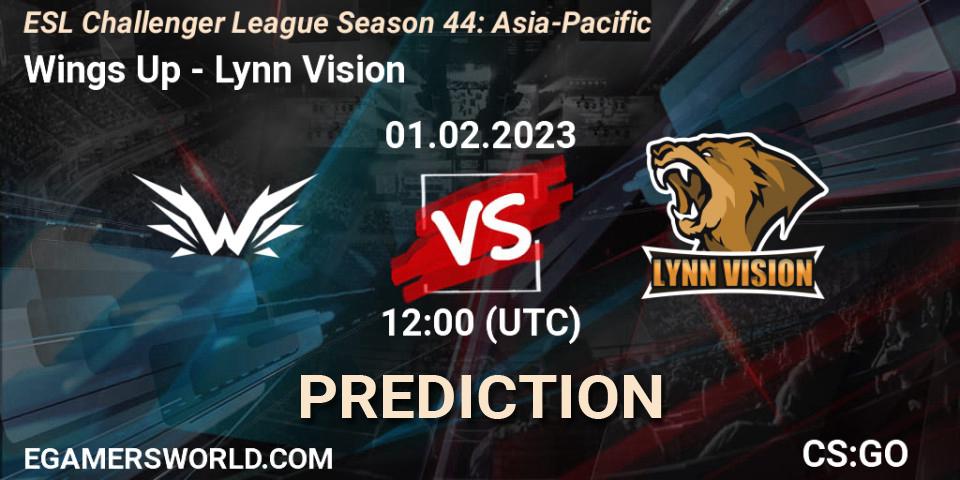 Wings Up - Lynn Vision: Maç tahminleri. 01.02.23, CS2 (CS:GO), ESL Challenger League Season 44: Asia-Pacific