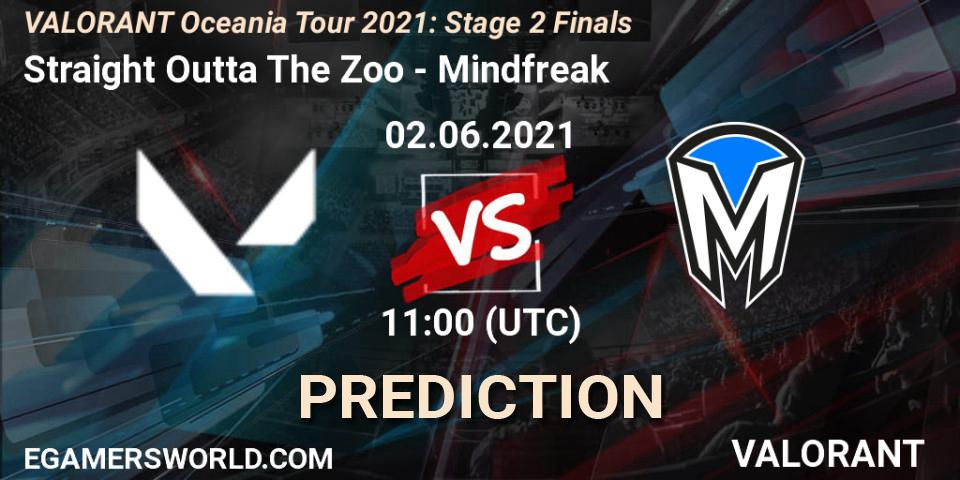 Straight Outta The Zoo - Mindfreak: Maç tahminleri. 02.06.2021 at 11:00, VALORANT, VALORANT Oceania Tour 2021: Stage 2 Finals