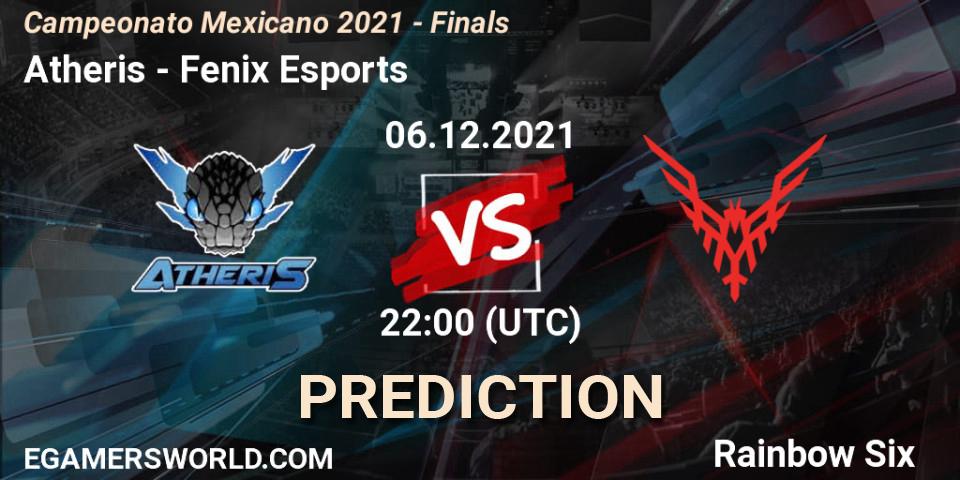 Atheris - Fenix Esports: Maç tahminleri. 06.12.2021 at 22:00, Rainbow Six, Campeonato Mexicano 2021 - Finals