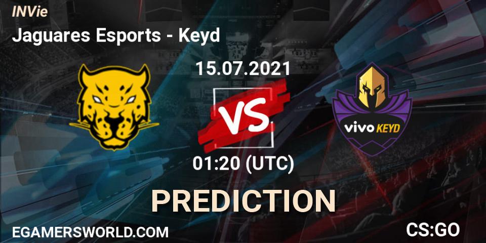 Jaguares Esports - Keyd: Maç tahminleri. 15.07.2021 at 01:20, Counter-Strike (CS2), INVie