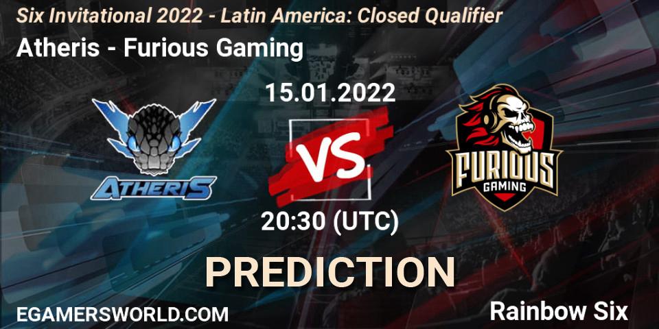 Atheris - Furious Gaming: Maç tahminleri. 15.01.2022 at 20:30, Rainbow Six, Six Invitational 2022 - Latin America: Closed Qualifier