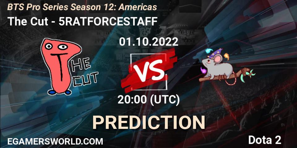 The Cut - 5RATFORCESTAFF: Maç tahminleri. 29.09.2022 at 00:58, Dota 2, BTS Pro Series Season 12: Americas