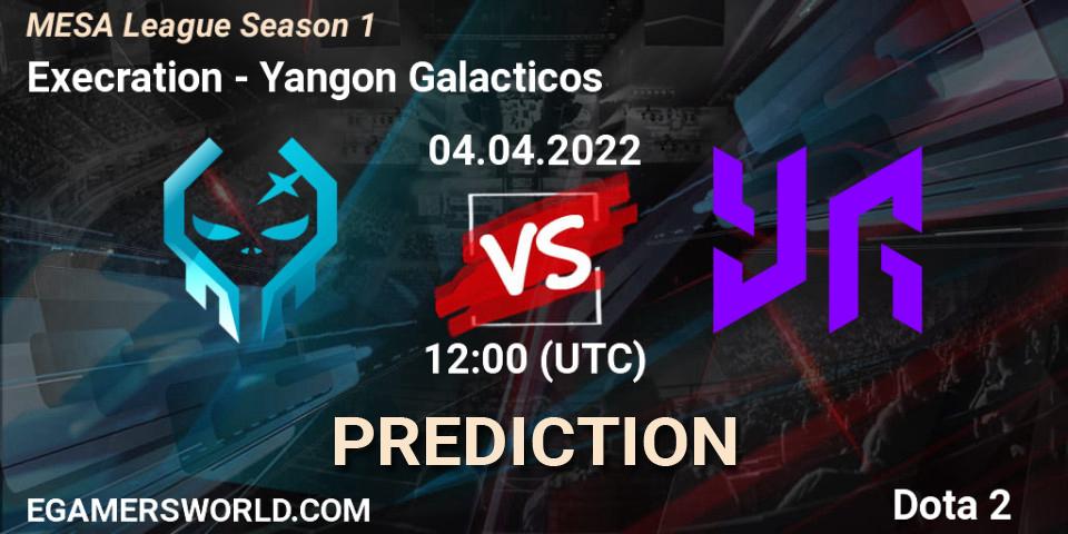 Execration - Yangon Galacticos: Maç tahminleri. 04.04.2022 at 07:32, Dota 2, MESA League Season 1