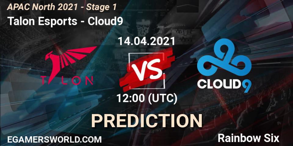 Talon Esports - Cloud9: Maç tahminleri. 14.04.2021 at 12:00, Rainbow Six, APAC North 2021 - Stage 1