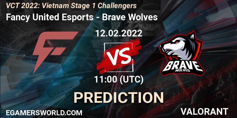 Fancy United Esports - Brave Wolves: Maç tahminleri. 12.02.2022 at 11:00, VALORANT, VCT 2022: Vietnam Stage 1 Challengers