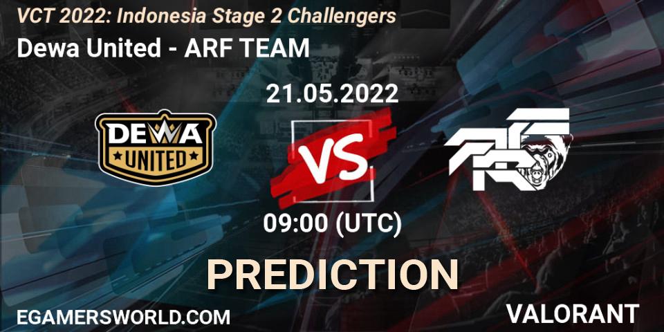 Dewa United - ARF TEAM: Maç tahminleri. 21.05.22, VALORANT, VCT 2022: Indonesia Stage 2 Challengers