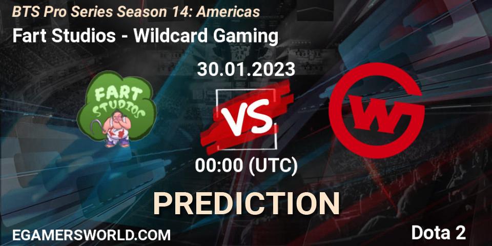 Fart Studios - Wildcard Gaming: Maç tahminleri. 30.01.23, Dota 2, BTS Pro Series Season 14: Americas