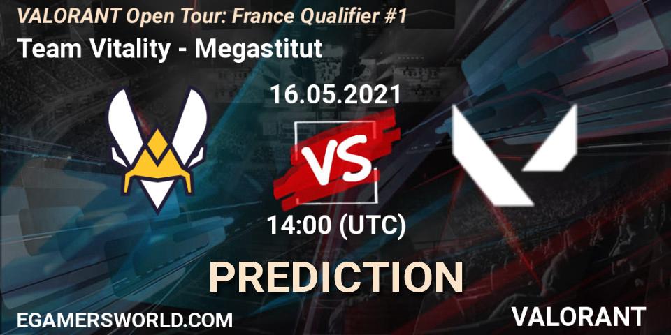 Team Vitality - Megastitut: Maç tahminleri. 16.05.2021 at 14:00, VALORANT, VALORANT Open Tour: France Qualifier #1