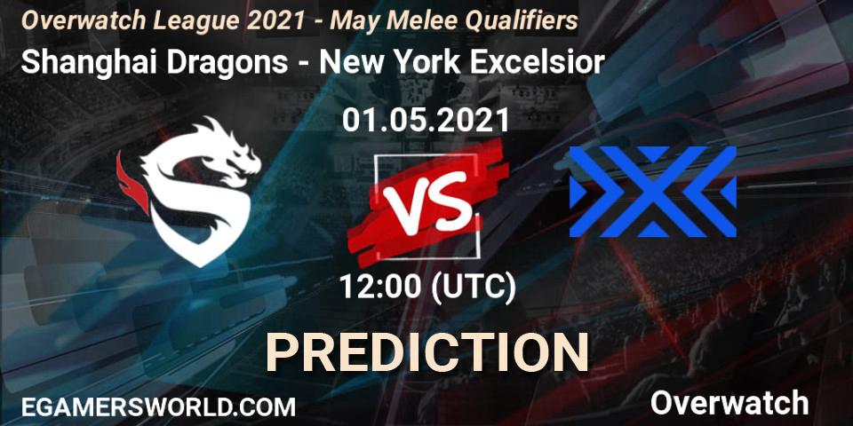 Shanghai Dragons - New York Excelsior: Maç tahminleri. 01.05.2021 at 11:00, Overwatch, Overwatch League 2021 - May Melee Qualifiers