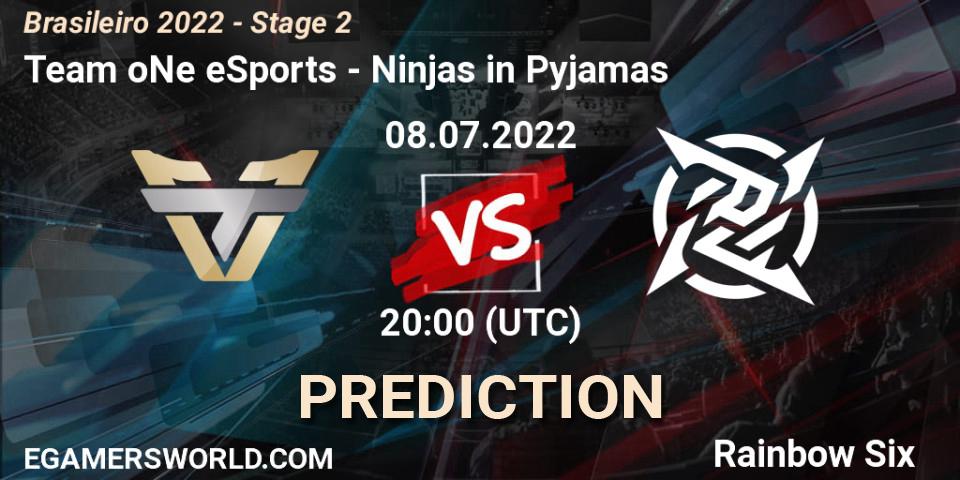 Team oNe eSports - Ninjas in Pyjamas: Maç tahminleri. 08.07.22, Rainbow Six, Brasileirão 2022 - Stage 2