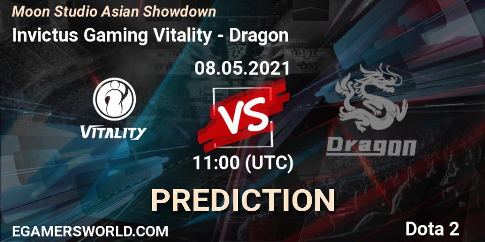 Invictus Gaming Vitality - Dragon: Maç tahminleri. 08.05.2021 at 11:46, Dota 2, Moon Studio Asian Showdown