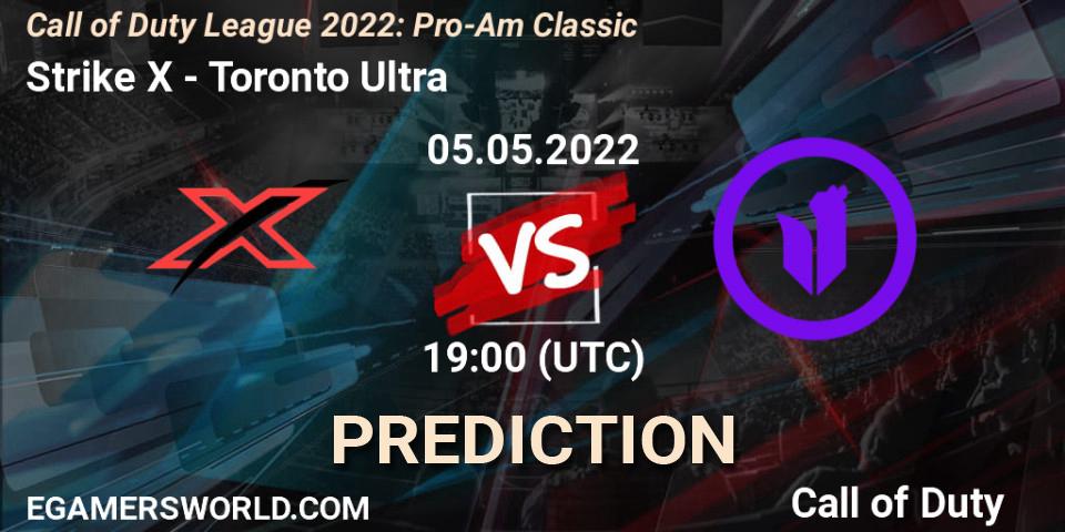 Strike X - Toronto Ultra: Maç tahminleri. 05.05.2022 at 19:00, Call of Duty, Call of Duty League 2022: Pro-Am Classic