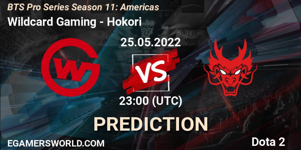 Wildcard Gaming - Hokori: Maç tahminleri. 25.05.2022 at 22:48, Dota 2, BTS Pro Series Season 11: Americas