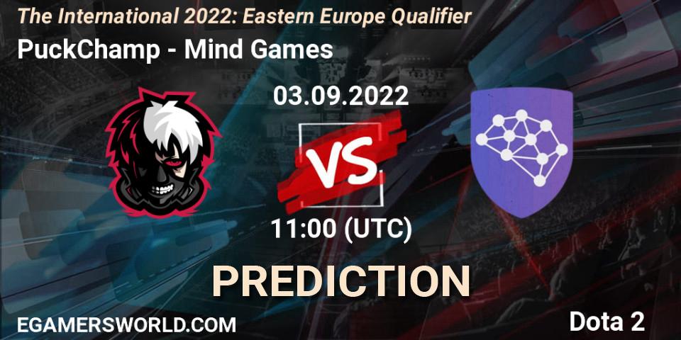 PuckChamp - Mind Games: Maç tahminleri. 03.09.22, Dota 2, The International 2022: Eastern Europe Qualifier