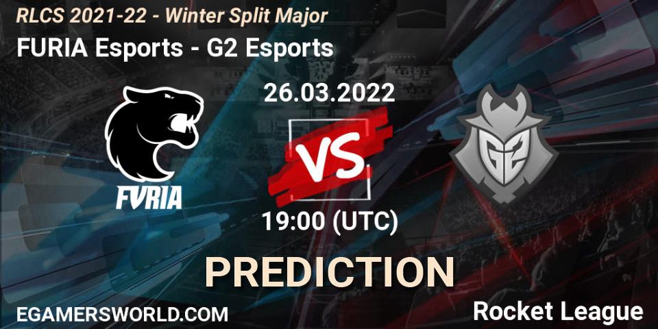 FURIA Esports - G2 Esports: Maç tahminleri. 26.03.22, Rocket League, RLCS 2021-22 - Winter Split Major