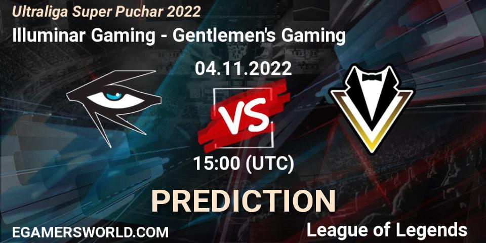 Illuminar Gaming - Gentlemen's Gaming: Maç tahminleri. 04.11.2022 at 16:00, LoL, Ultraliga Super Puchar 2022