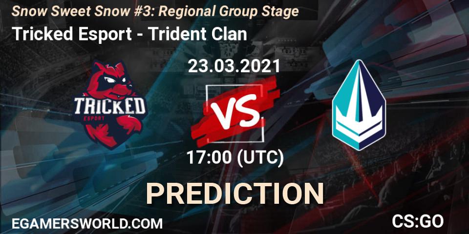 Tricked Esport - Trident Clan: Maç tahminleri. 23.03.2021 at 17:00, Counter-Strike (CS2), Snow Sweet Snow #3: Regional Group Stage