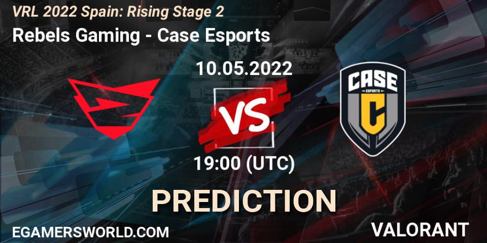 Rebels Gaming - Case Esports: Maç tahminleri. 10.05.2022 at 20:10, VALORANT, VRL 2022 Spain: Rising Stage 2