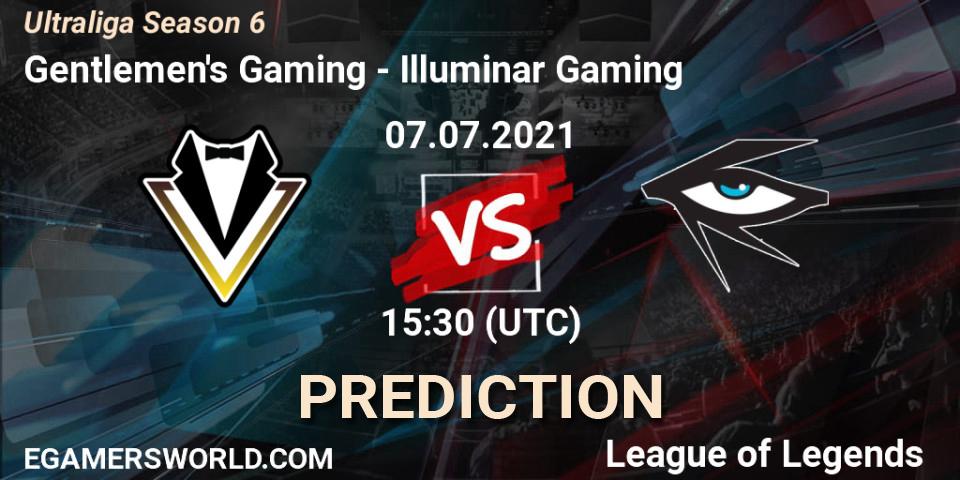 Gentlemen's Gaming - Illuminar Gaming: Maç tahminleri. 07.07.2021 at 15:30, LoL, Ultraliga Season 6