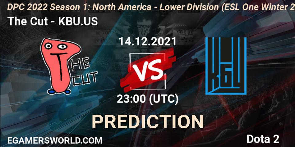 The Cut - KBU.US: Maç tahminleri. 14.12.2021 at 22:56, Dota 2, DPC 2022 Season 1: North America - Lower Division (ESL One Winter 2021)