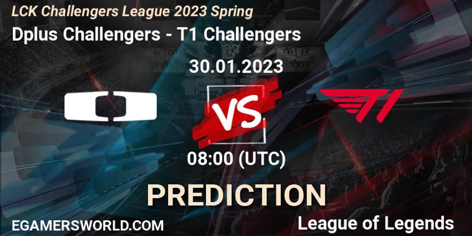 Dplus Challengers - T1 Challengers: Maç tahminleri. 30.01.23, LoL, LCK Challengers League 2023 Spring